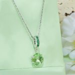 S925 Sterling Silber Grüner Baum Leben DIY Anhänger Armband Zubehör – Bild 2