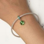 S925 Sterling Silber Grüner Baum Leben DIY Anhänger Armband Zubehör – Bild 6