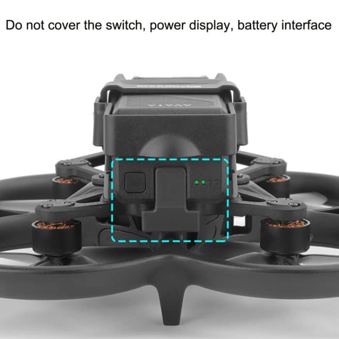 Sunnylife AT-DC503 für DJI Avata Batterie Anti-Release-Schnalle Anti-Loose Falling Folding Buckle, For DJI Avata Folding Buckle – Bild 5