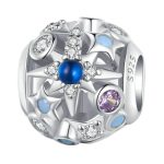 Symphony Stars DIY Perlen S925 Sterling Silber Armband Zubehör Halskette Anhänger