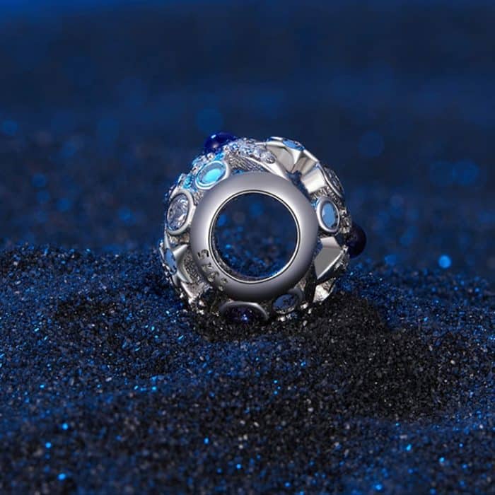 Symphony Stars DIY Perlen S925 Sterling Silber Armband Zubehör Halskette Anhänger – Bild 3