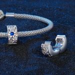 Fantasy Star Positionierungsschnalle DIY Perlen S925 Sterling Silber Armband Zubehör Halskette Anhänger – Bild 2