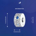 Fantasy Star Positionierungsschnalle DIY Perlen S925 Sterling Silber Armband Zubehör Halskette Anhänger – Bild 4