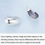 S925 Sterling Silber Wassertropfen-Glare-Ohrringe – Bild 5