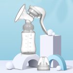 Milchpumpe mit einstellbarer Kraft, 2-in-1-Handmilchpumpe, Mutterschaftsprodukte, 2 in 1 Manual Breast Pump – Bild 2