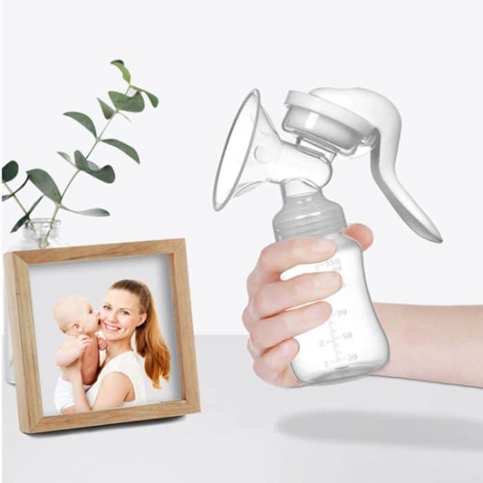 Milchpumpe mit einstellbarer Kraft, 2-in-1-Handmilchpumpe, Mutterschaftsprodukte, 2 in 1 Manual Breast Pump – Bild 9