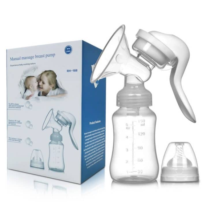 Milchpumpe mit einstellbarer Kraft, 2-in-1-Handmilchpumpe, Mutterschaftsprodukte, 2 in 1 Manual Breast Pump – Bild 10