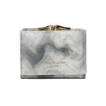 Ink Painting Elements Dreifach-Geldbörse, tragbare Mini-Geldbörse