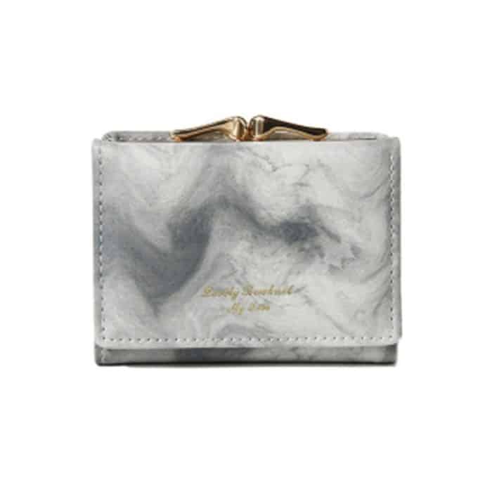 TBD0603721201A.jpg Ink Painting Elements Dreifach-Geldbörse, tragbare Mini-Geldbörse – Bild 1