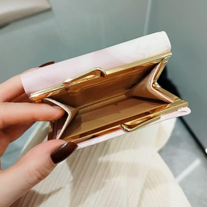 Ink Painting Elements Dreifach-Geldbörse, tragbare Mini-Geldbörse – Bild 5