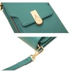 Mini-Umhängetasche mit großem Fassungsvermögen und mehreren Fächern und einer Schultertasche für Mobiltelefone – Bild 9