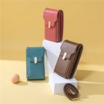 Mini-Umhängetasche mit großem Fassungsvermögen und mehreren Fächern und einer Schultertasche für Mobiltelefone – Bild 10