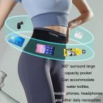 COOLFCA Outdoor Fitness Sport rutschfeste, atmungsaktive Handy-Gürteltasche, 14x30cm, 14x32.5cm, 14x35cm – Bild 7