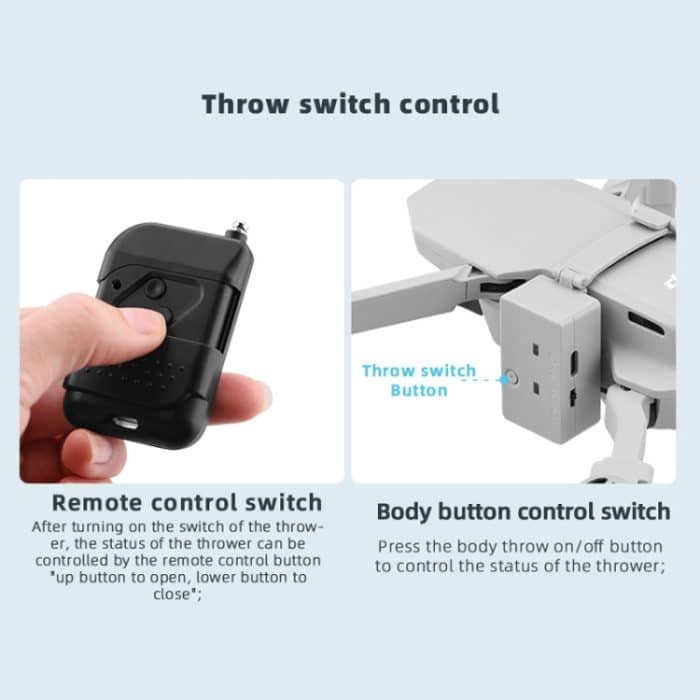 Für DJI MINI 2/Mavic Mini Airdrop System Angeln Köder Ehering Liefern Leben Rettungs Wurf Werfer – Bild 7