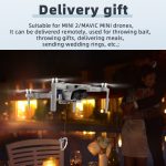 Für DJI MINI 2/Mavic Mini Airdrop System Angeln Köder Ehering Liefern Leben Rettungs Wurf Werfer – Bild 8