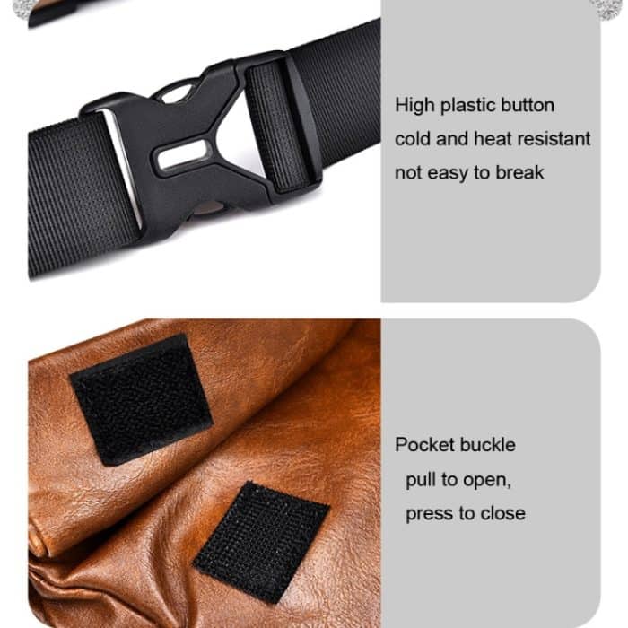 WEIXIER D265 Einzelschulter-Umhängerucksack für Herren, kleiner Rucksack – Bild 9