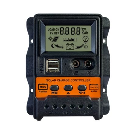 Duale DC-Stromanzeige 12V24V Solarregler LCD PWM Photovoltaik-Stromerzeugungsregler, K1688 10A, K1688 20A, K1688 30A