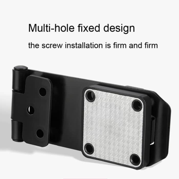 Schraubmontage Schranktür Zahlenschloss Diebstahlsicheres Schubladenschloss, Three Hole 4 inch Black, Three Hole 4 inch Silver, Two Hole 3 inch Black, Two Hole 3 inch Silver – Bild 3