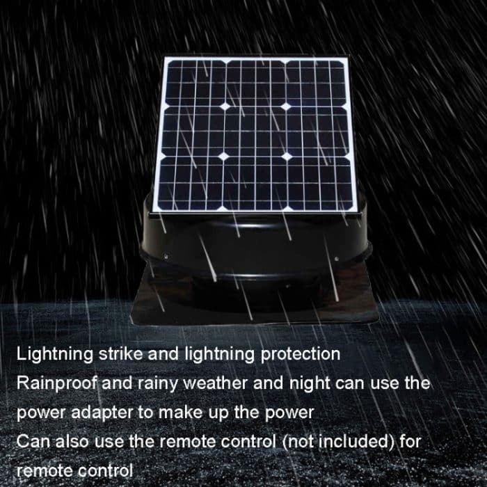Solardach-Abluftventilator, Abgasschaltventilator aus Aluminiumlegierung, Unterdruckventilator, SRVF-320, SRVF-350 – Bild 11