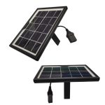 Kleine Tischlampen-Taschenlampe mit USB-Buchsenkopf, 5 V/1,8 W Solarpanel, Solar Panel – Bild 4