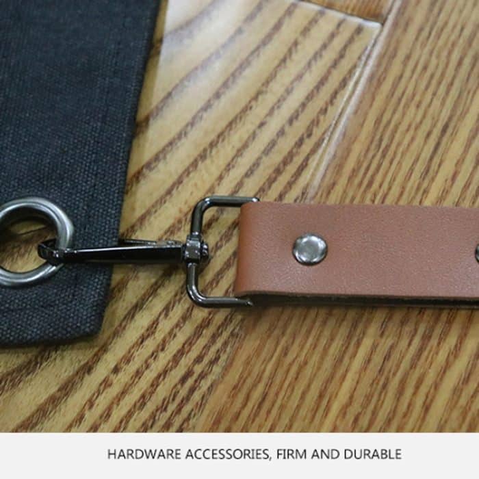 Tischler-Elektriker-Gartenschürze aus schwerem Canvas, Black Gray, Black, Army Green, Khaki, Blue, Camel, Belt Black Gray, Belt Black, Belt Army Green, Belt Khaki, Belt Blue, Belt Camel – Bild 7