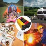 SOLIKE TECH 300W Wechselrichter mit Bluetooth MP3/FM Multimedia Player, 12V to 110V, 12V to 220V – Bild 11