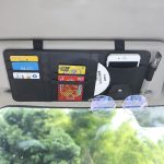 Auto-Sonnenblende, dekorative Aufbewahrung, Geldschein-Brillenhalter, Black No Zipper, Gray No Zipper, Beige No Zipper, Black With Zipper, Gray With Zipper, Beige With Zipper, Red With Zipper, Pink With Zipper, Blue With Zipper, Black With 2 Zipper