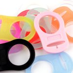 10 stücke Dummy Schnuller Halter Clip Adapter Ring Taste Stil Schnuller Adapter DIY Baby Geschenk Zubehör – Bild 5