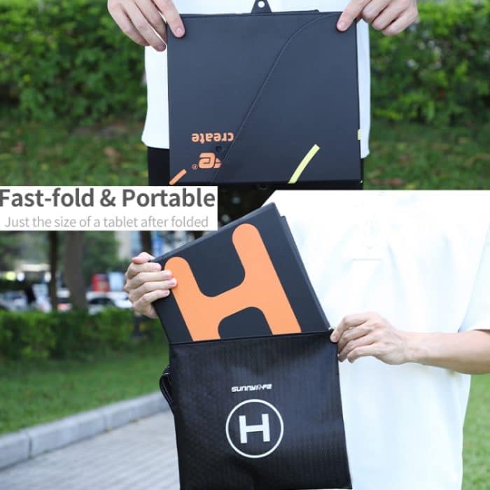 Sunnylife TJP11 80 cm sechseckige doppelseitige Faltung mit Erdspießen Drohnen-Universalschürze – Bild 7