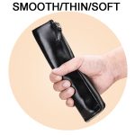 Lange Herren-Geldbörse aus weichem Leder mit Reißverschluss, Mini-Handytasche, Clutch, JC225-2 Black, JC225-2 Coffee, JC225-2 Brown – Bild 6