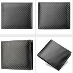 Herren-Geldbörse aus Karbonfaser, horizontaler Business-Geldbörsen-Kartenhalter, k3260 Grey, k3260 Coffee – Bild 7