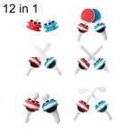 iplay für Oculus Quest 2 Controller-Griff-Set, 12 in 1