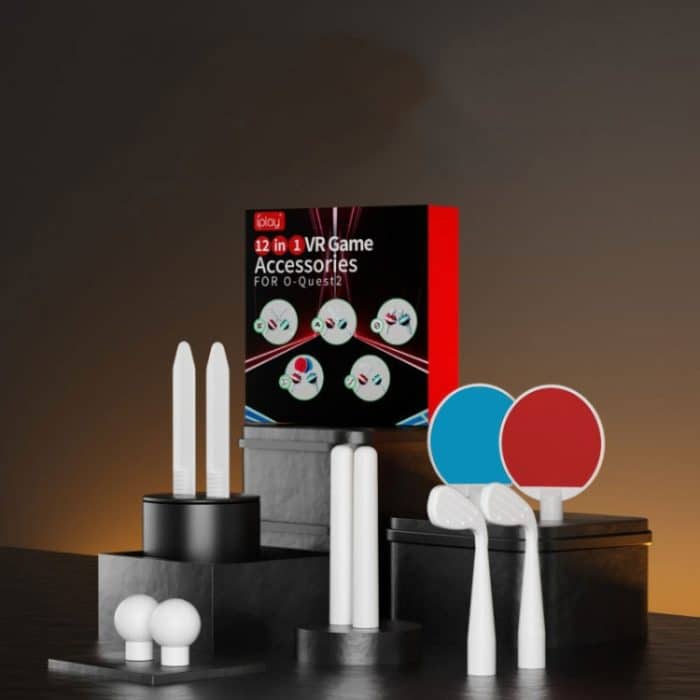 iplay für Oculus Quest 2 Controller-Griff-Set, 12 in 1 – Bild 2