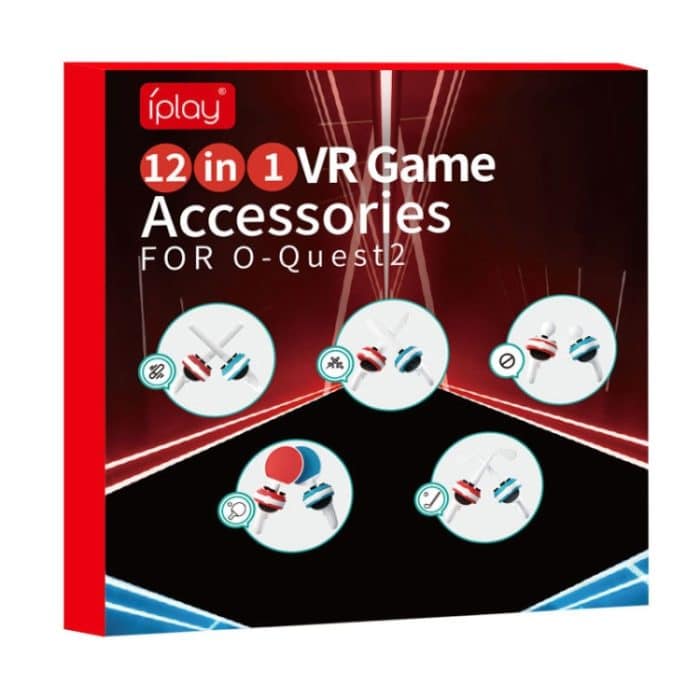 iplay für Oculus Quest 2 Controller-Griff-Set, 12 in 1 – Bild 11