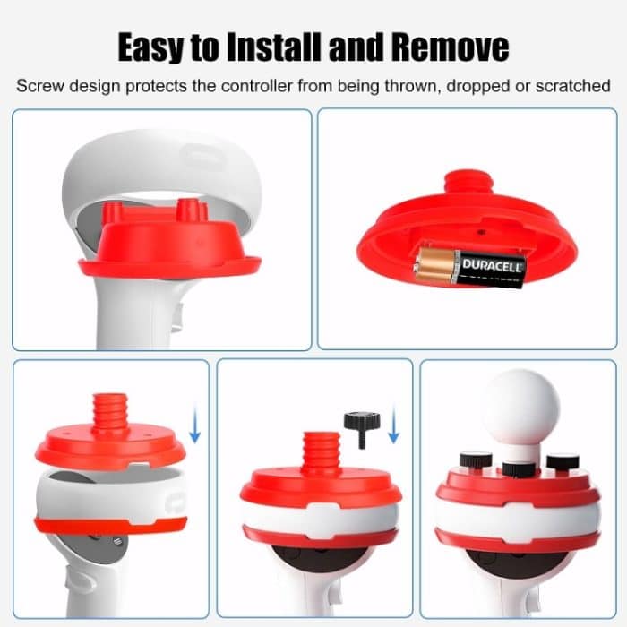 iplay für Oculus Quest 2 Controller-Griff-Set, 12 in 1 – Bild 6