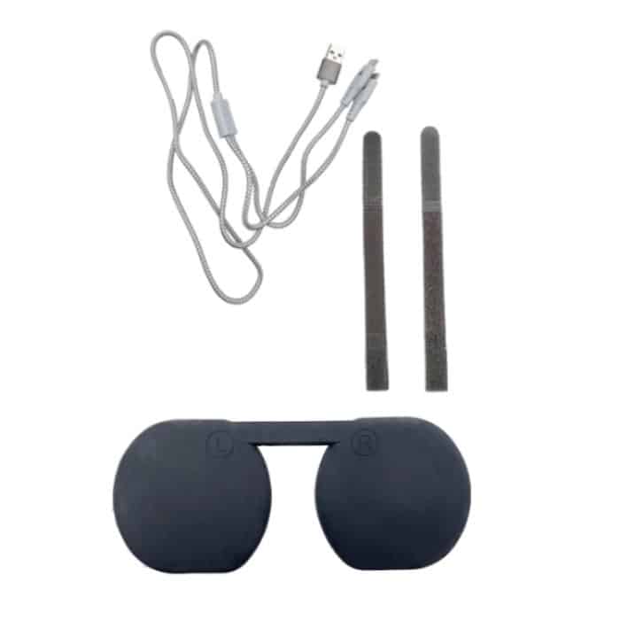 iplay für PSVR2 TYPE-C Ladekabel + Brillenhülle + Kabelbinder-Set, HBP-509 – Bild 2