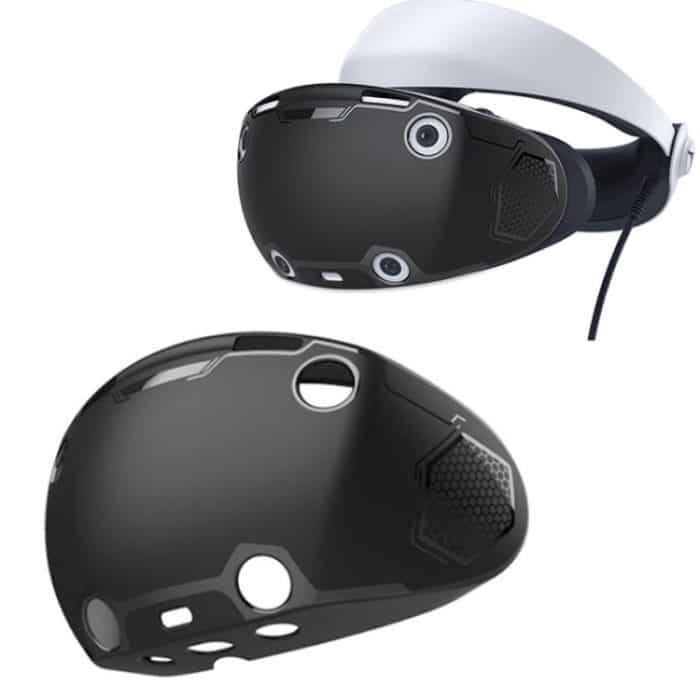 TBD06038305.jpg Für PS VR2 All-Inclusive-TPU-Schutzhülle mit Griff-Wippkappe VR-Brillen-Schutzhüllen-Set – Bild 1