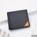 DEABOLAR Kurze Geldbörse für Herren, Kreuzmuster, dreifach faltbar, mit Reißverschluss, Münzbörse, Führerscheinkartenhalter, 087 (Blue), 087 (Black), 087 (Coffee)