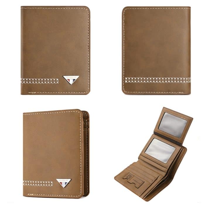 DEABOLAR Herren-Geldbörse, Retro, lässig, kurz, mit mehreren Kartenhaltern, Führerscheinetui – Bild 7