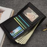 Kurze Geldbörse für Herren, Business-Geldbörse, Kartenhalter, Geldbeutel – Bild 5
