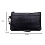 Männer Clutch Bag Casual Lange Reißverschluss Geldbörse Große Kapazität Handtasche – Bild 3