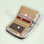 Kurze Geldbörse aus PU-Leder, niedlich bedruckte Geldbörse – Bild 5