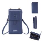 Baellerry Multifunktionale, verstellbare Umhängetasche, große Kapazität, mehrere Kartenfächer, Einzel-Umhängetasche