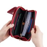 Baellerry Multifunktionale, verstellbare Umhängetasche, große Kapazität, mehrere Kartenfächer, Einzel-Umhängetasche – Bild 5