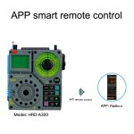 HanRongda HRD-A320 Hochleistungs-Multiband-Bluetooth-Karte, Taschenlampe, Beleuchtung, SOS-Alarm-Radio – Bild 4