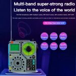 HanRongda HRD-A320 Hochleistungs-Multiband-Bluetooth-Karte, Taschenlampe, Beleuchtung, SOS-Alarm-Radio – Bild 6