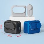 Für Insta360 GO 3 AMagisn Silikon Body Cover Schutzhülle mit Lanyard – Bild 3