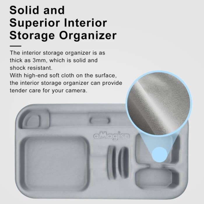 Für Insta360 GO 3 AMagisn Zubehör-Aufbewahrungstasche, tragbare mittelgroße Clutch – Bild 3