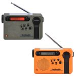 HanRongda HRD-900 LED-Beleuchtung, Solar-Handkurbel, Stromerzeugung, NOAA-Wetterwarnradio, HRD-900 Orange, HRD-900 Dark Green – Bild 2