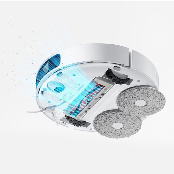 Für Xiaomi Dreame S10/S10 Pro Staubsauger, 1 Main Brush, 4pcs Side Brush, 2pcs Filter, 2pcs Activated Carbon Filter, 2pcs Mop, 2pcs Dust Bag, 1 Rag Bracket – Bild 3